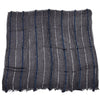 Men's Retro Literary Gold Thread Striped Scarf