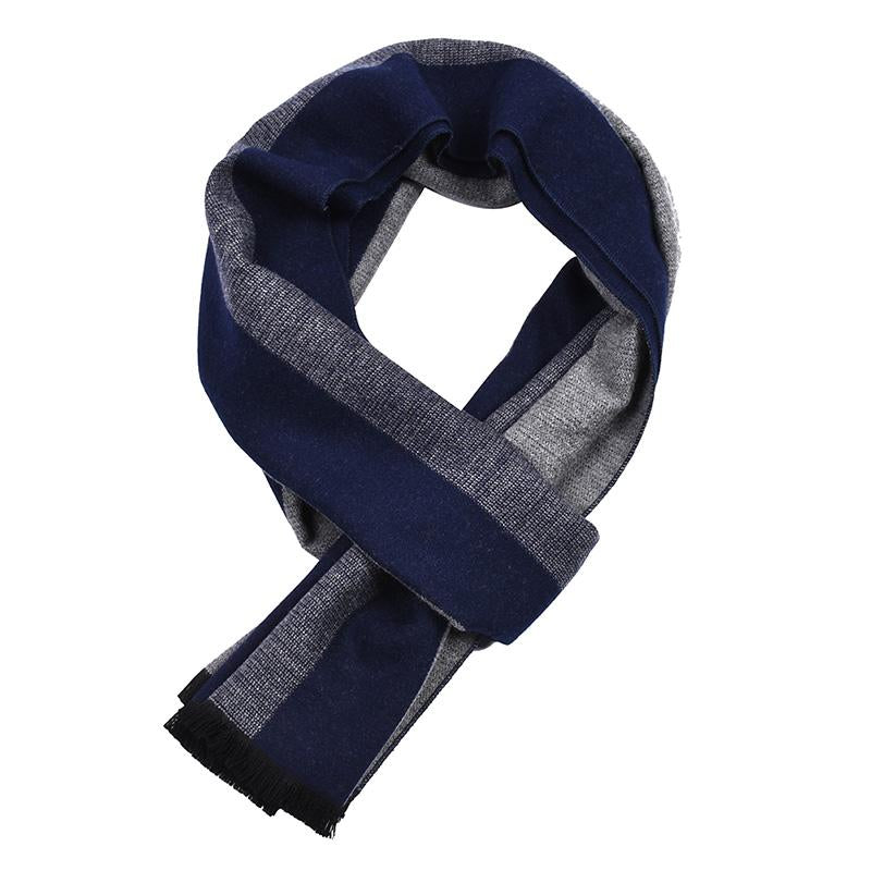 Men's Soft And Lightweight Warm Stripe Scarf