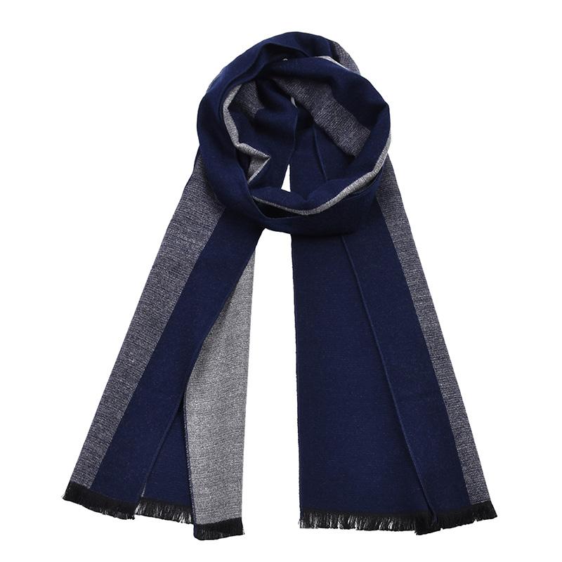 Men's Soft And Lightweight Warm Stripe Scarf