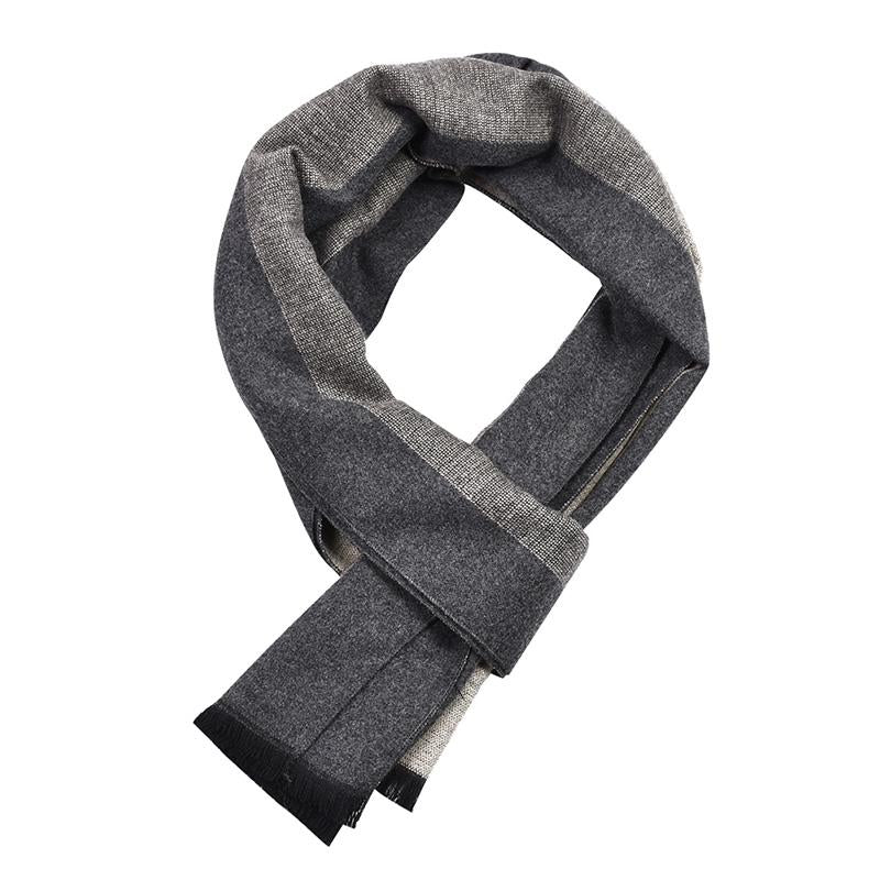 Men's Soft And Lightweight Warm Stripe Scarf