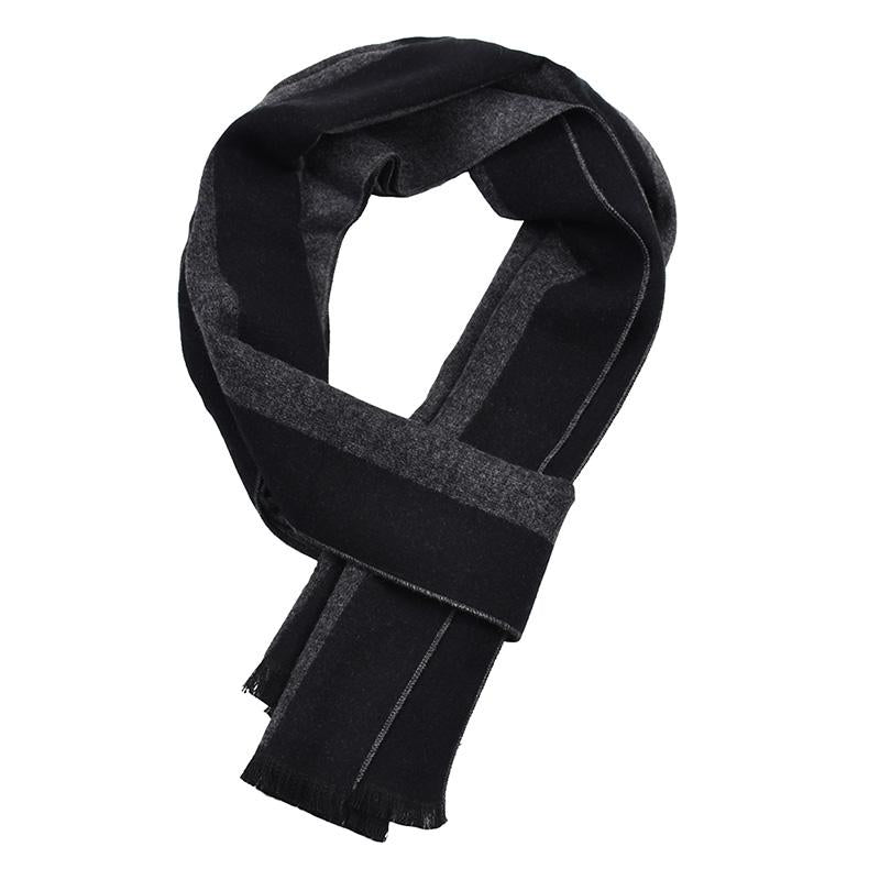 Men's Soft And Lightweight Warm Stripe Scarf