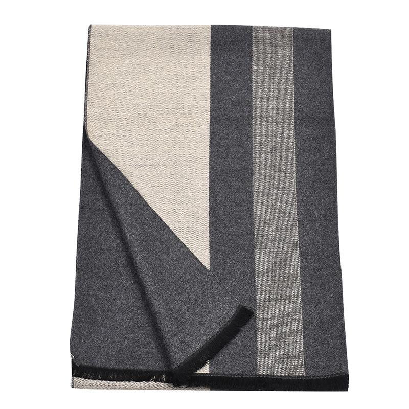Men's Soft And Lightweight Warm Stripe Scarf