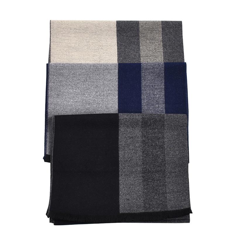 Men's Soft And Lightweight Warm Stripe Scarf