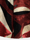 Men's Cotton Geometric Patterns Short Sleeve Shirt
