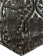Mens Victorian Suit Vest Steampunk Gothic Waistcoat Beige Vest