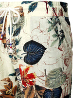 Men's Cotton Casual Flower Hawaiian Shorts