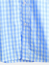 Men's Pink Casual Solid Color Plaid Cotton Pocket Shirt