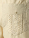 Men's Short Sleeve Button Down Cuban Guayabera Shirts Casual Suits