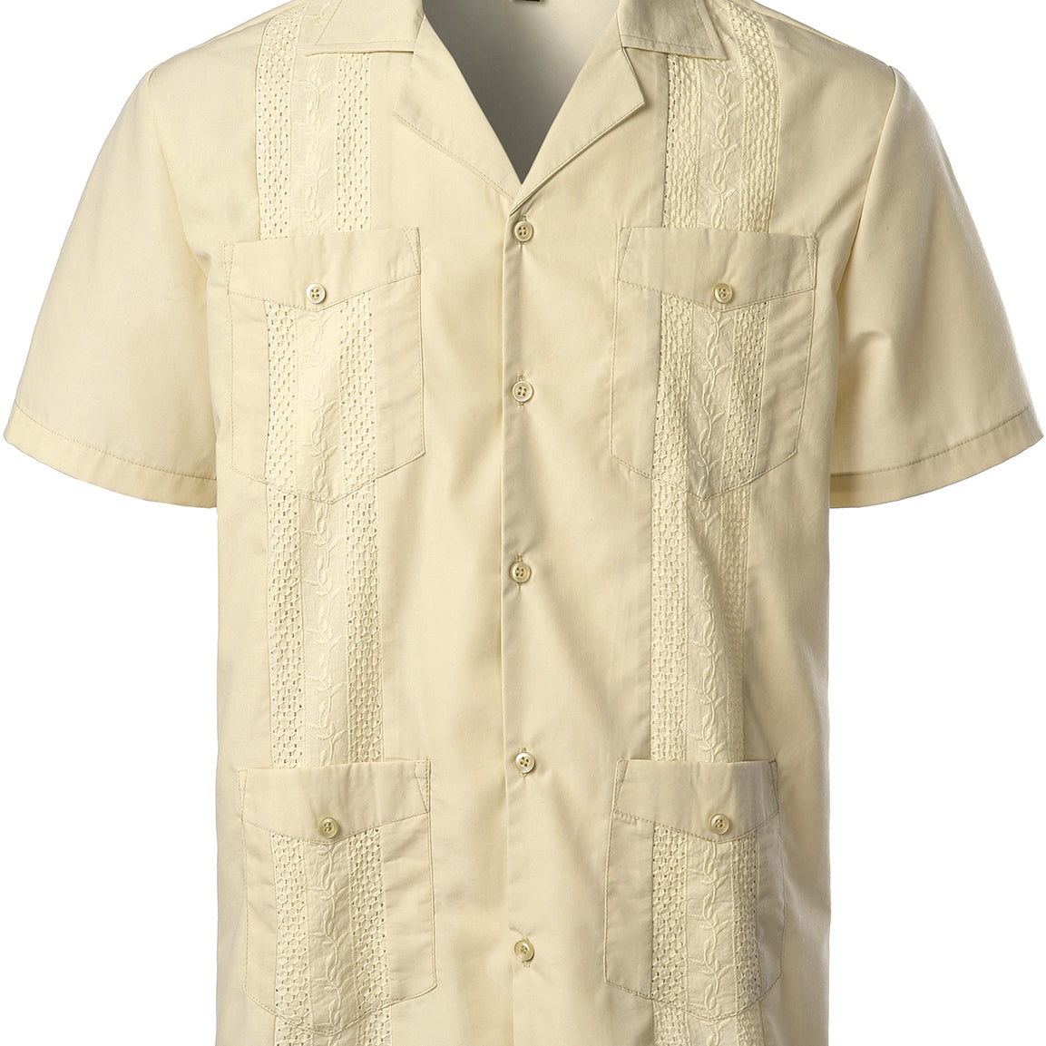Men's Regular fit Pockets Short Sleeve Shirt