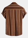 Bundle Of 3 | Men's Breathable Retro Short Sleeve Cotton Shirts
