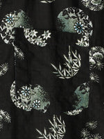 Men's Print Cotton Pocket Tropical Hawaiian Shirt