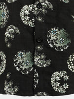 Men's Print Cotton Pocket Tropical Hawaiian Shirt