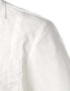 Men's Short Sleeve Button Down Cuban Guayabera Shirts Casual Suits