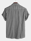 Men's Casual Pocket Plaid Cotton Shirt