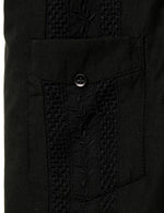 Men's Short Sleeve Button Down Cuban Guayabera Shirts Casual Suits