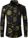 Men's Long Sleeve Casual Button Up Shirt