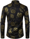 Men's Long Sleeve Casual Button Up Shirt