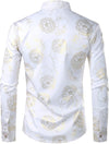 Men's Long Sleeve Casual Button Up Shirt