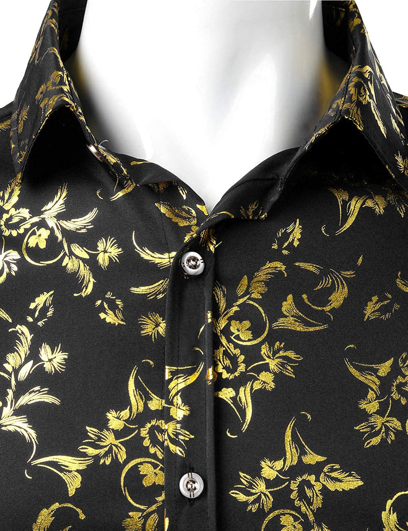 Men's Long Sleeve Casual Button Up Shirt