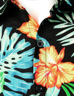 Men's Flower Casual Button Down Hawaiian Shirts&Shorts